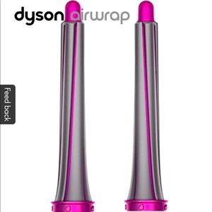 BRAND NEW Dyson 0.8 inch Airwrap™ long barrels (Nickel/Fuchsia) attachment